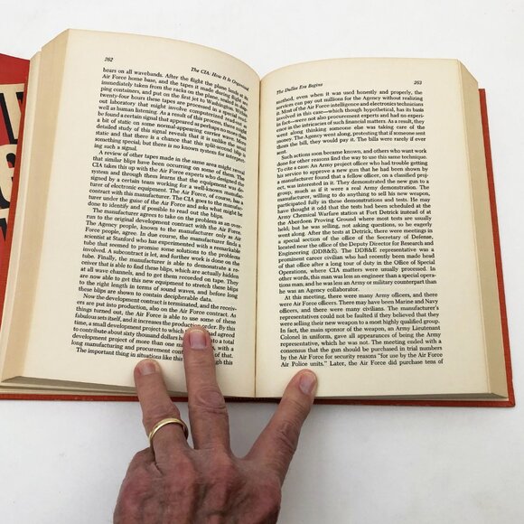 The Secrete Team L F Prouty HBDC 1973 First Edition 2nd Printing - Picture 9 of 12